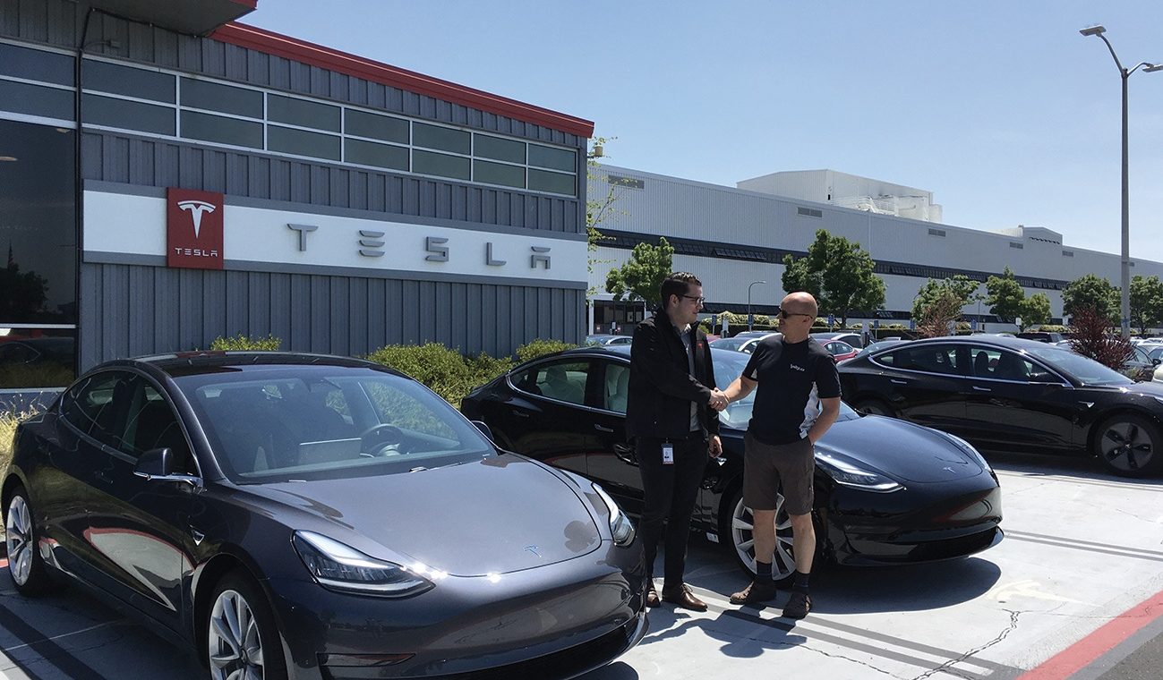 Tesla-jizda